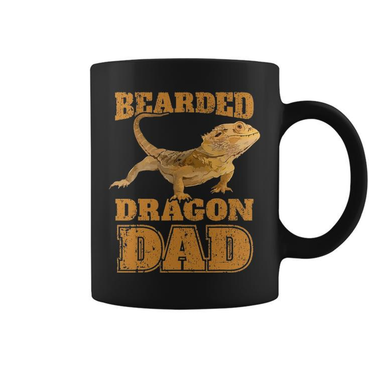 Bearded Dragon  Bearded Dragon Dad Papa Gift V2 Coffee Mug