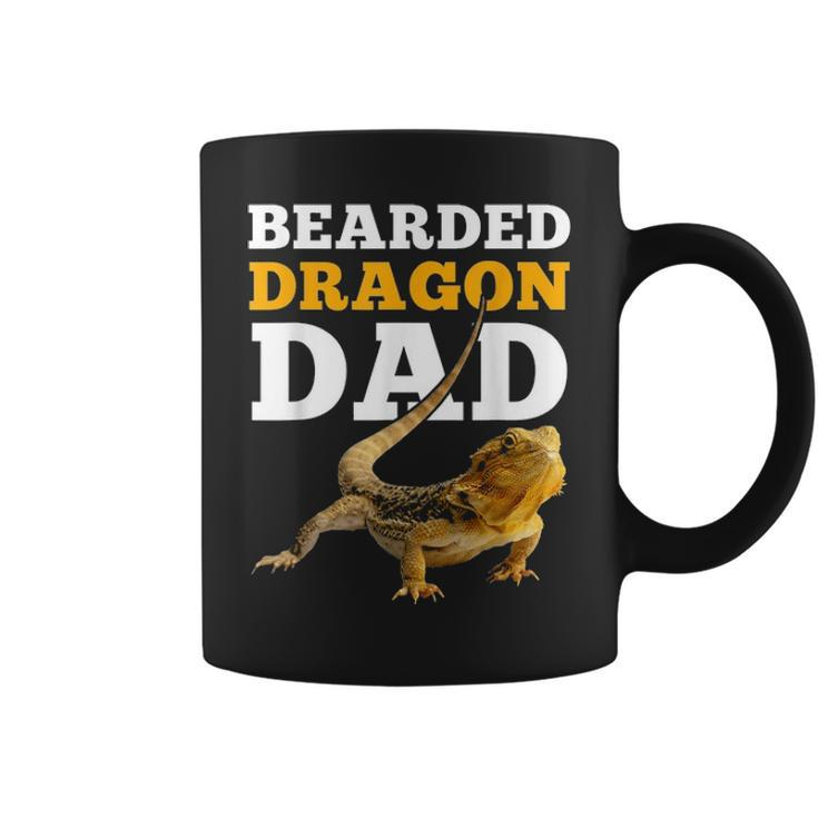 Bearded Dragon Dad Fathers Day Birthday Animal Loves Gifts Coffee Mug