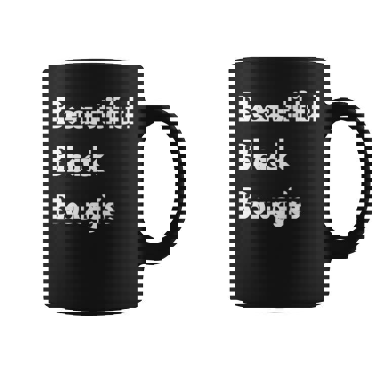 Beautiful Black Bougie  Coffee Mug