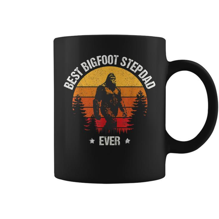 Best Bigfoot Stepdad Ever Fathers Day Sasquatch Believe  Coffee Mug