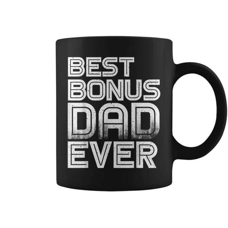 Best Bonus Dad Ever  Retro Fathers Gift Idea Gift For Mens Coffee Mug