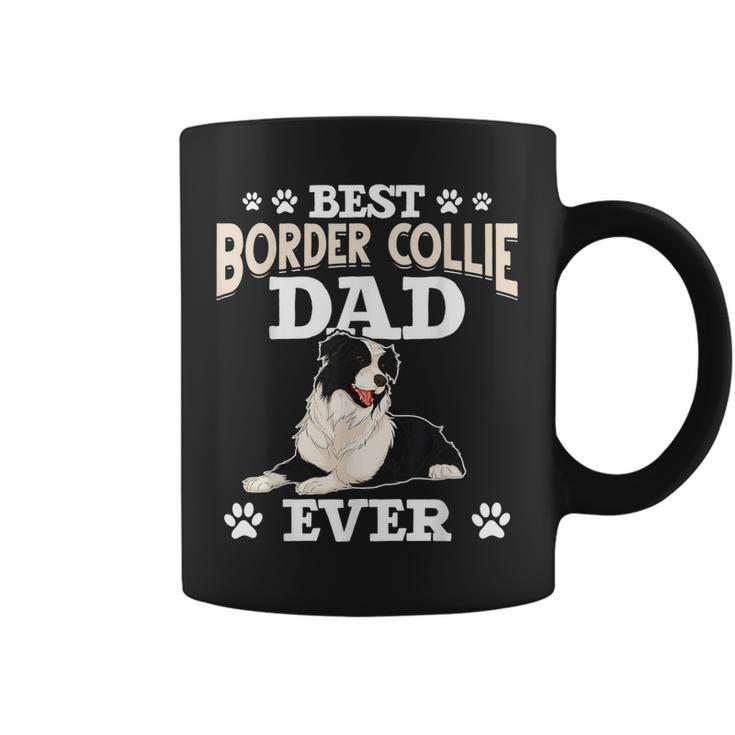 Best Border Collie Dad Ever Fathers Day Border Collie Coffee Mug