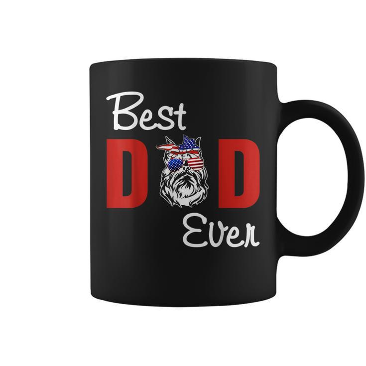Best Brussels Griffon Dad Ever Dog  Fathers Day Gift Coffee Mug