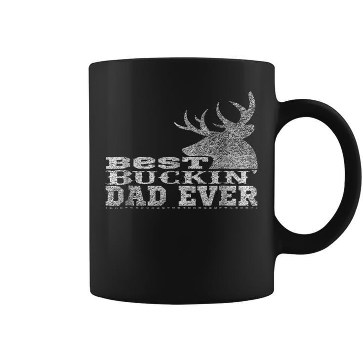 Best Buckin Dad Ever Vintage Style Coffee Mug