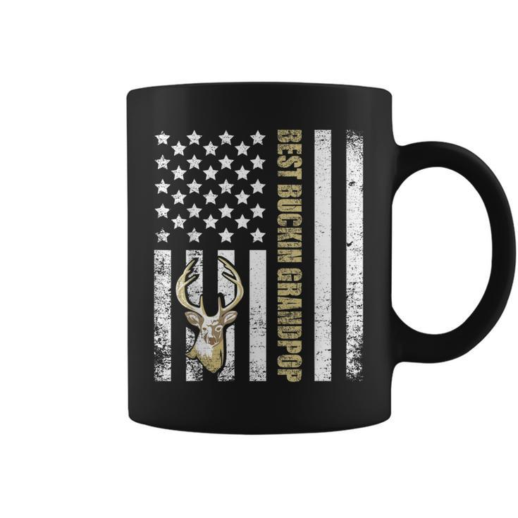 Best Buckin Grandpop Ever Deer Hunters Hunting Gift Father Gift For Mens Coffee Mug