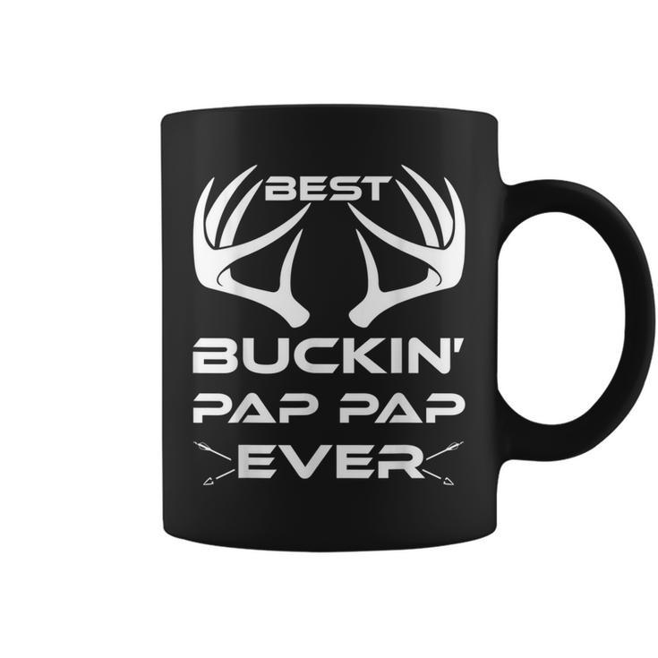 Best Buckin Pap Pap Ever  Deer Hunting Lover Gifts Dad Coffee Mug