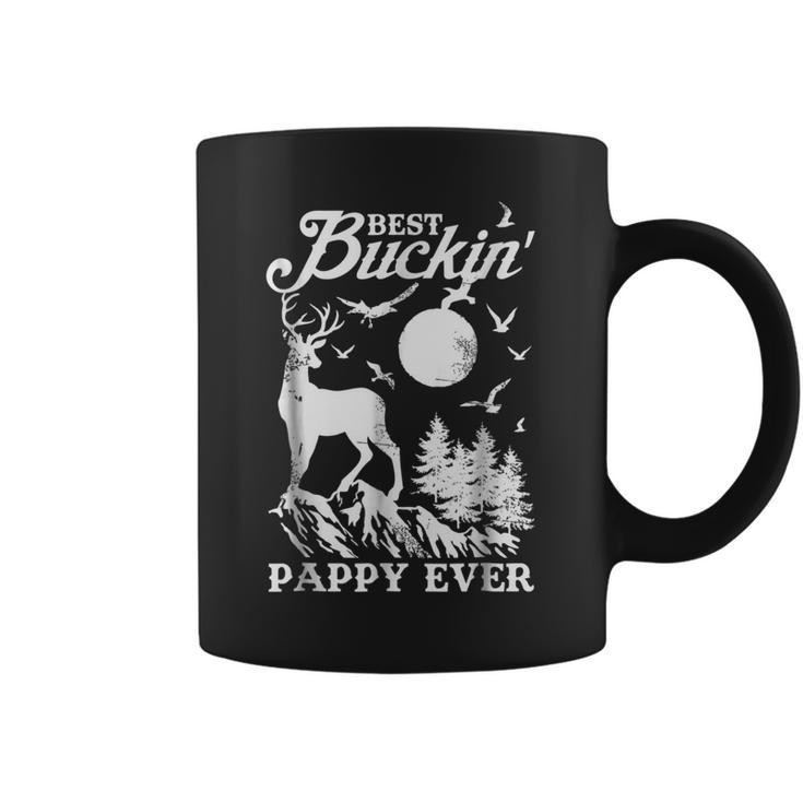 Best Buckin Pappy Ever  Deer Hunting Fathers Day Gift Gift For Mens Coffee Mug