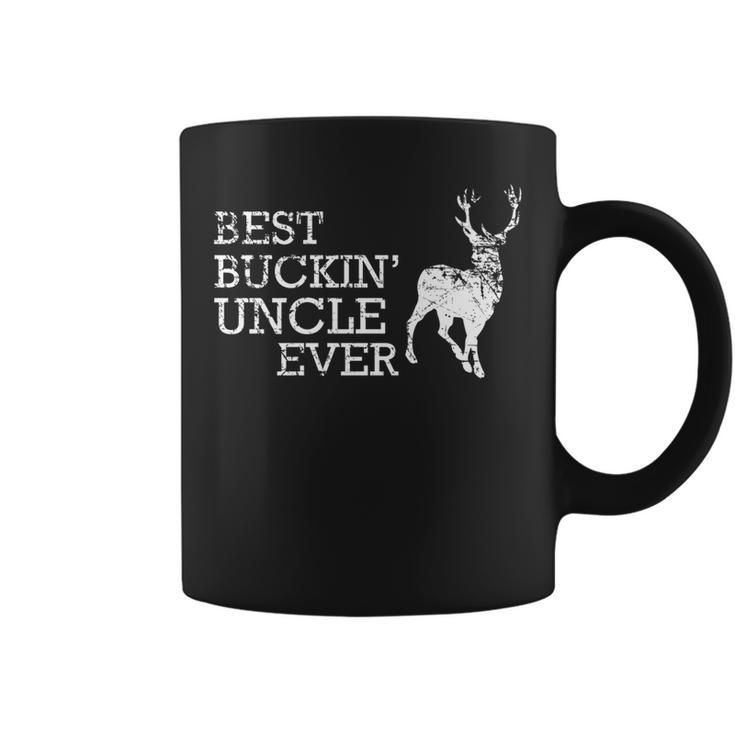 Best Buckin Uncle Ever T  Funny Deer Hunting Gift Coffee Mug
