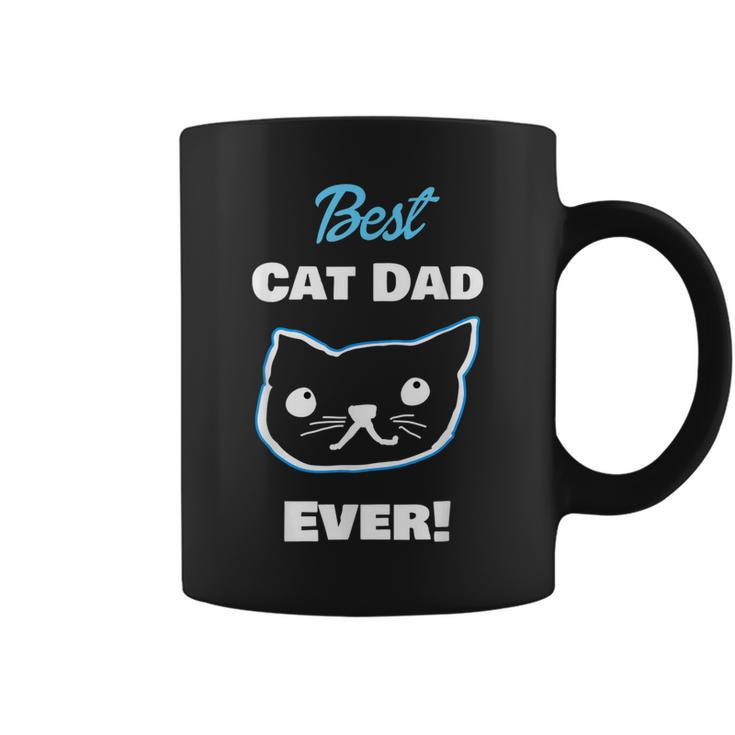 Best Cat Dad Ever Fathers Day Gift For Mens Coffee Mug