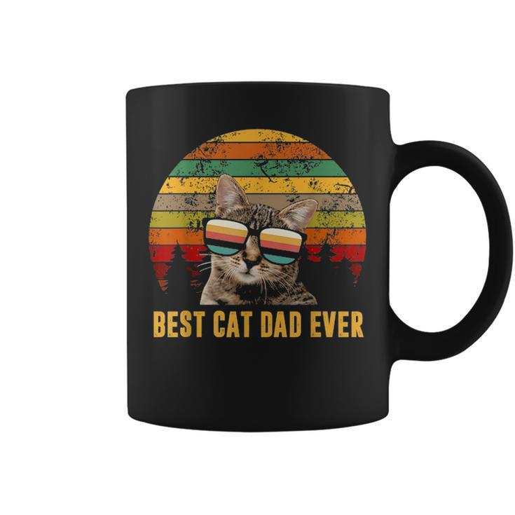 Best Cat Dad Ever Fathers Day  Gifts I Love Cat Lover Coffee Mug