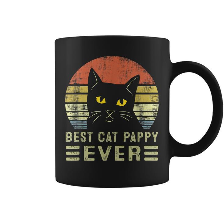 Best Cat Pappy Ever Bump Fit Fathers Day Gift Dad For Men Coffee Mug