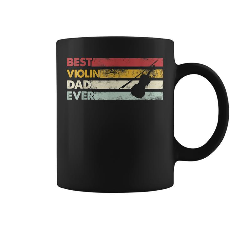 Best Dad Ever - Father Vintage Violin  Coffee Mug