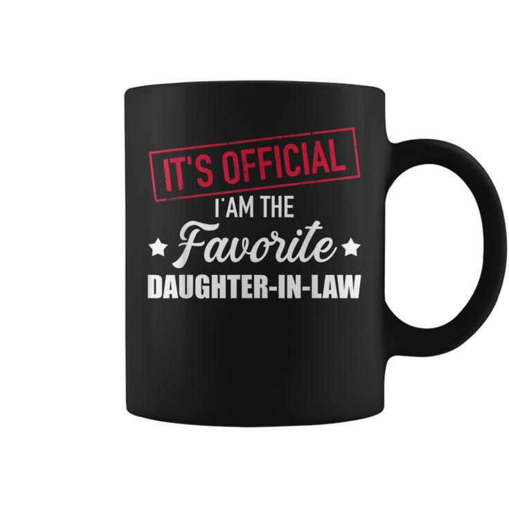 Best Daughterinlaw From Motherinlaw Or Fatherinlaw Coffee Mug