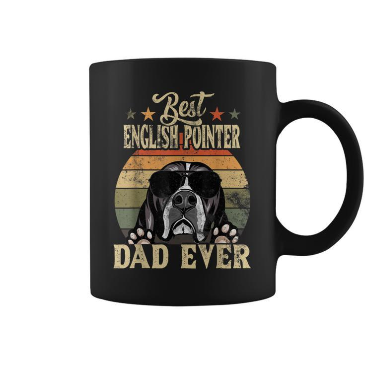 Best English Pointer Dad Ever Vintage Retro  Coffee Mug