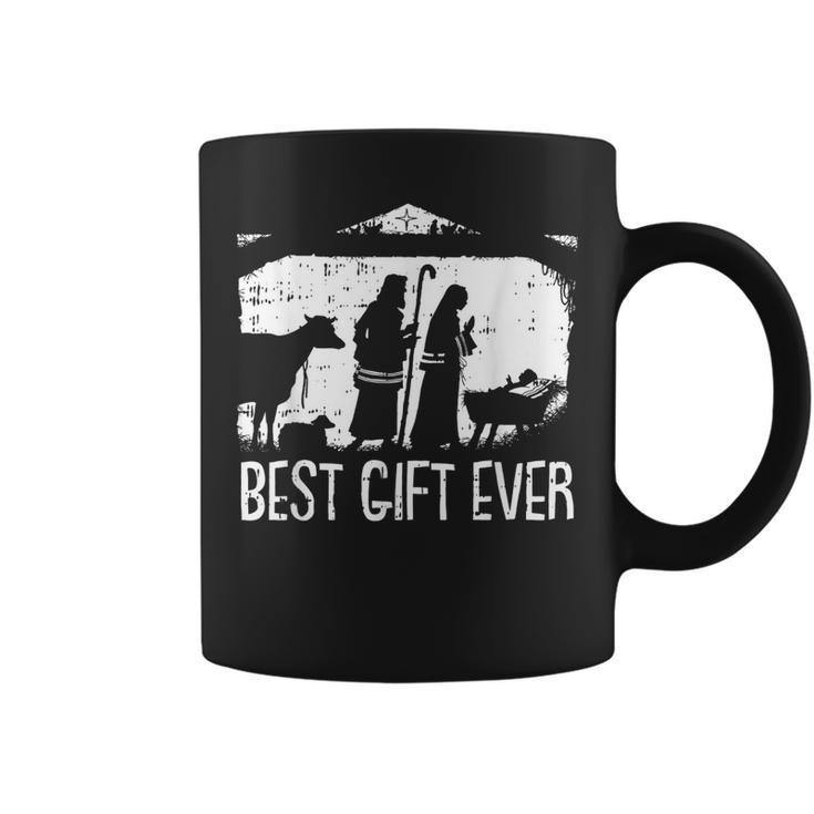 Best Ever Christmas Cool Jesus Nativity Scene Christian Coffee Mug