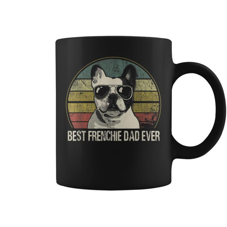 Best Frenchie Dad Ever French Bulldog Dad Fathers Day Gift For Mens Coffee Mug