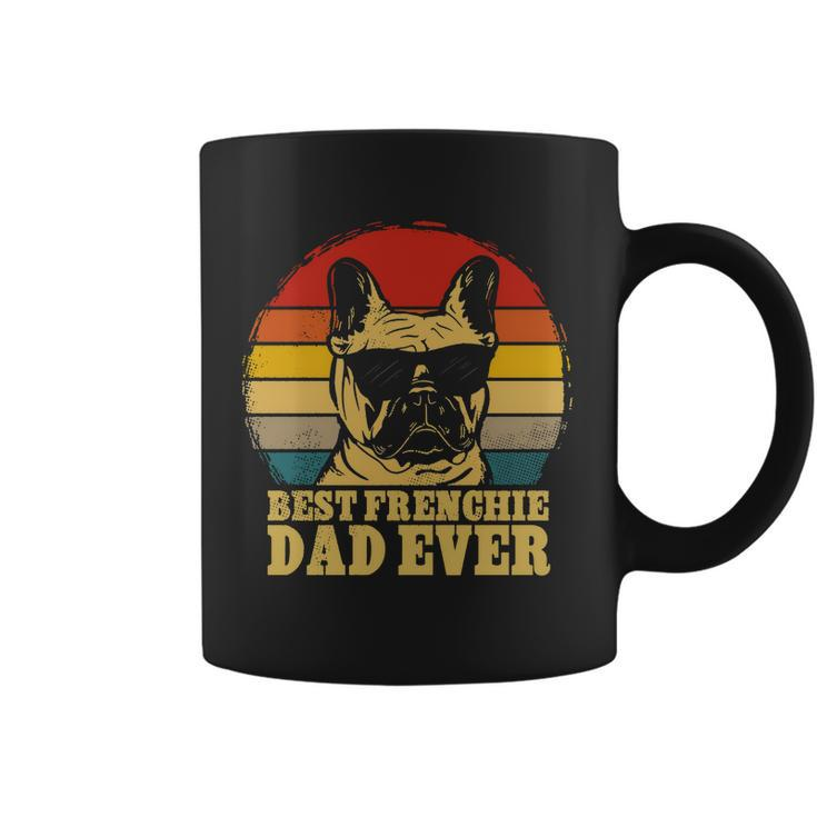 Best Frenchie Dad Ever Vintage Dog Coffee Mug