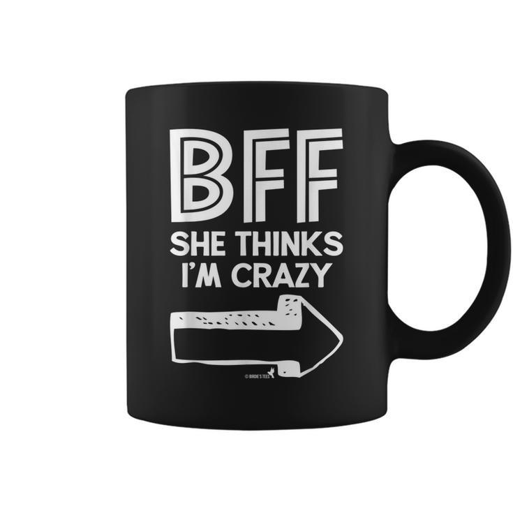 Best Friend Bff  Part 1 Of 2 Funny Humorous Coffee Mug