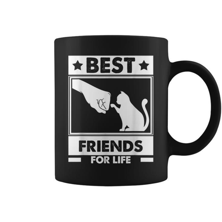 Best Friends For Life Cat Coffee Mug