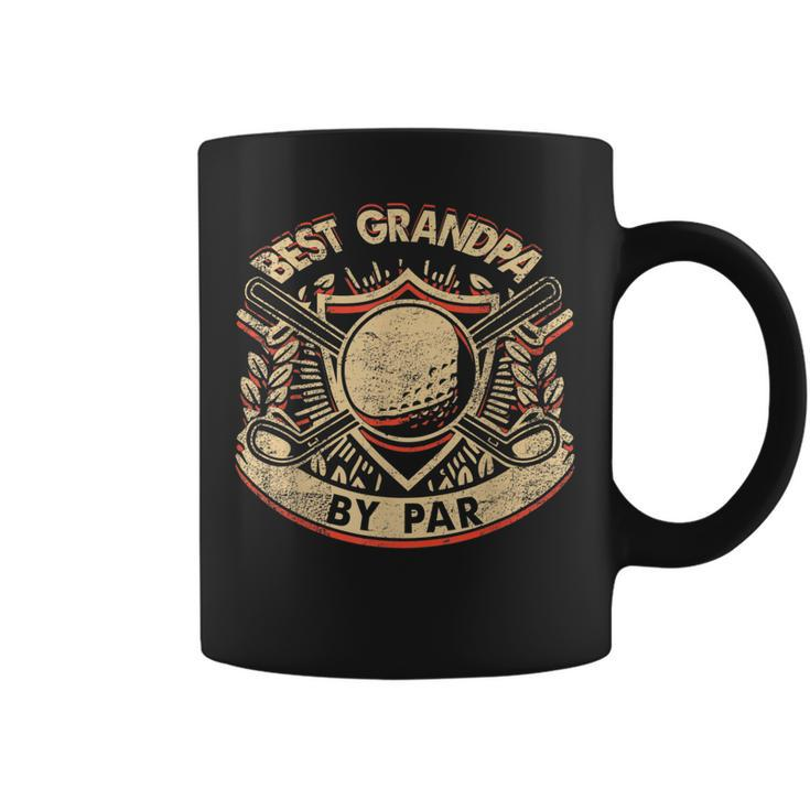 Best Grandpa By Par Daddy Fathers Day Golf Fathers Day   Coffee Mug