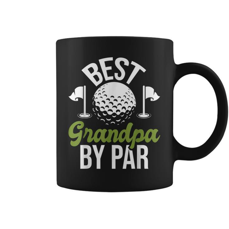 Best Grandpa By Par Granddad Golf Golfer Gift For Mens Coffee Mug