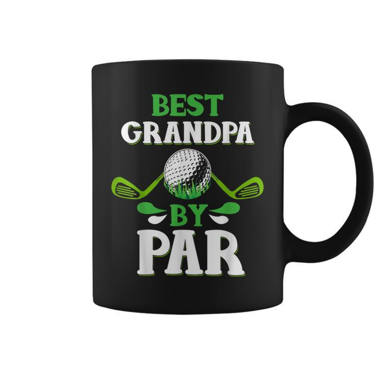 Best Grandpa By Par | Golfing  For Grandpa Coffee Mug