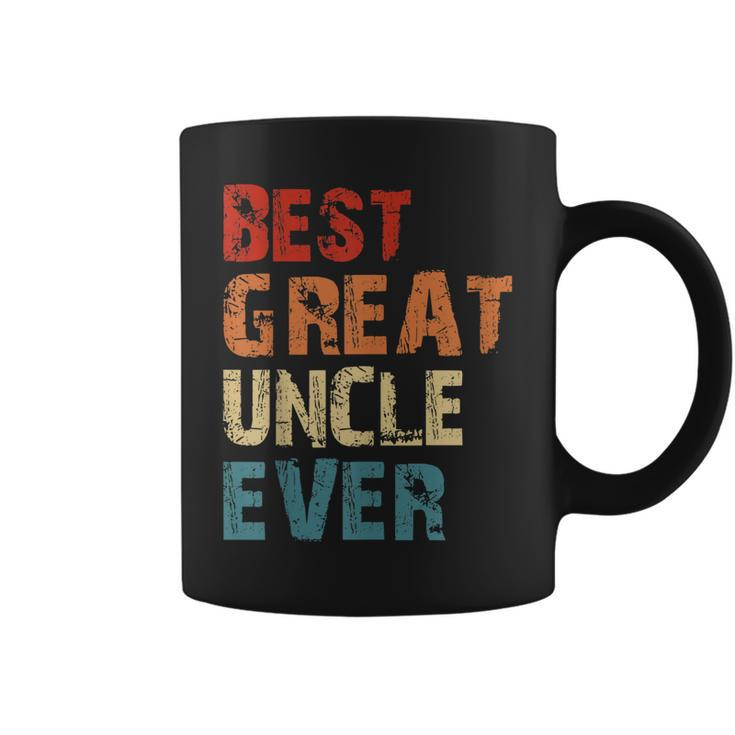 Best Great Uncle Ever Vintage Retro Best Uncle Uncle Lover Coffee Mug