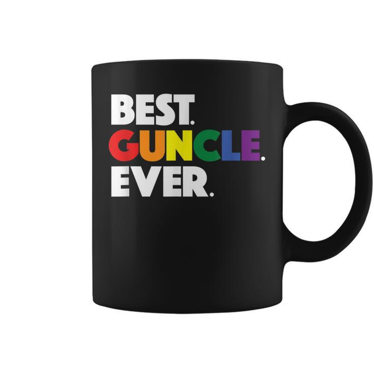 Best Guncle Ever Gift & New Baby Announcement For Gay Uncle Coffee Mug