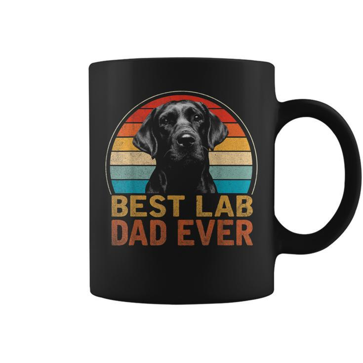 Best Lab Dad Ever Black Labrador Lover Fathers Day Gift For Mens Coffee Mug