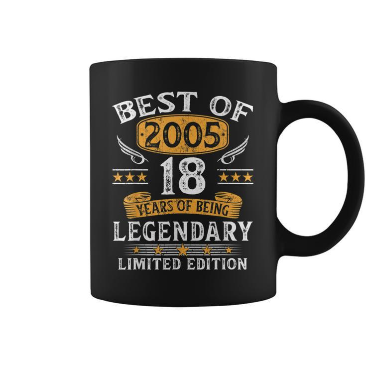 Best Of 2005 Limited Edition 18 Year Old 18Th Birthday Gifts  Coffee Mug