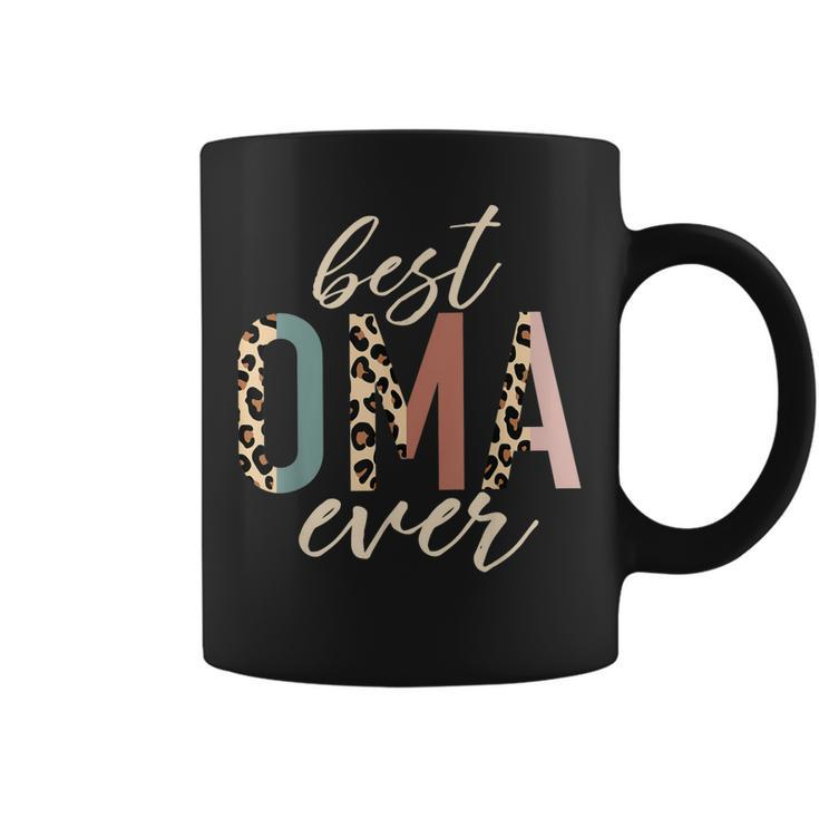Best Oma Ever Gifts Leopard Print Mothers Day Coffee Mug