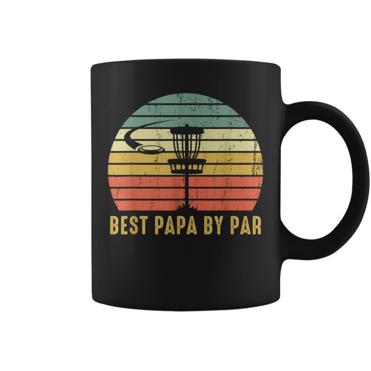 Best Papa By Par Funny Disc Golf Gift For Dad Fathers Day Gift For Mens Coffee Mug