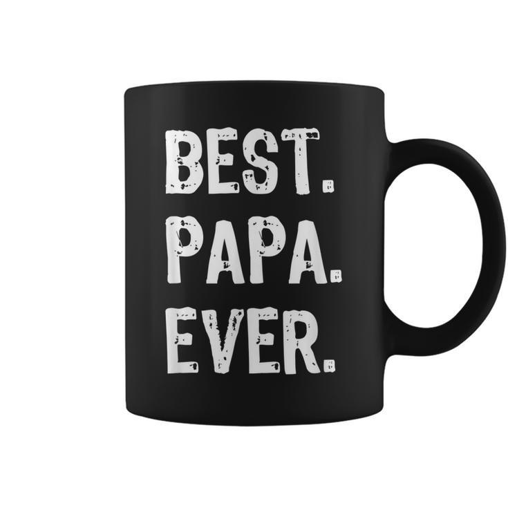 Best Papa Ever Cool Funny Gift  Christmas Halloween Gift For Mens Coffee Mug