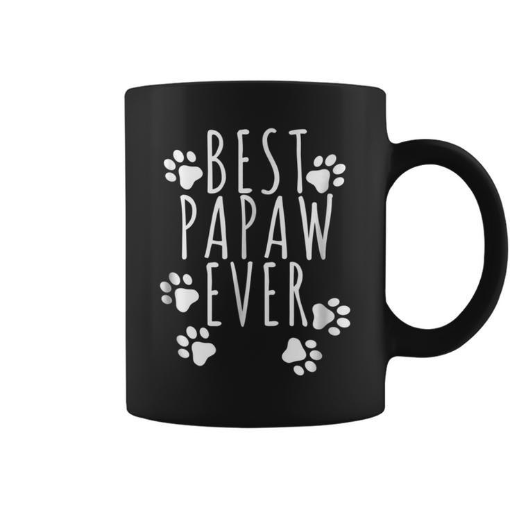 Best Papaw Dog Dad Ever Fathers Day Cute Fathers Coffee Mug