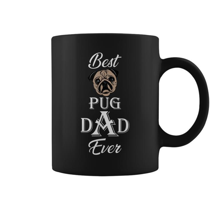 Best Pug Dad Ever Fathers Day Gift For Pug Lovers Gift For Mens Coffee Mug