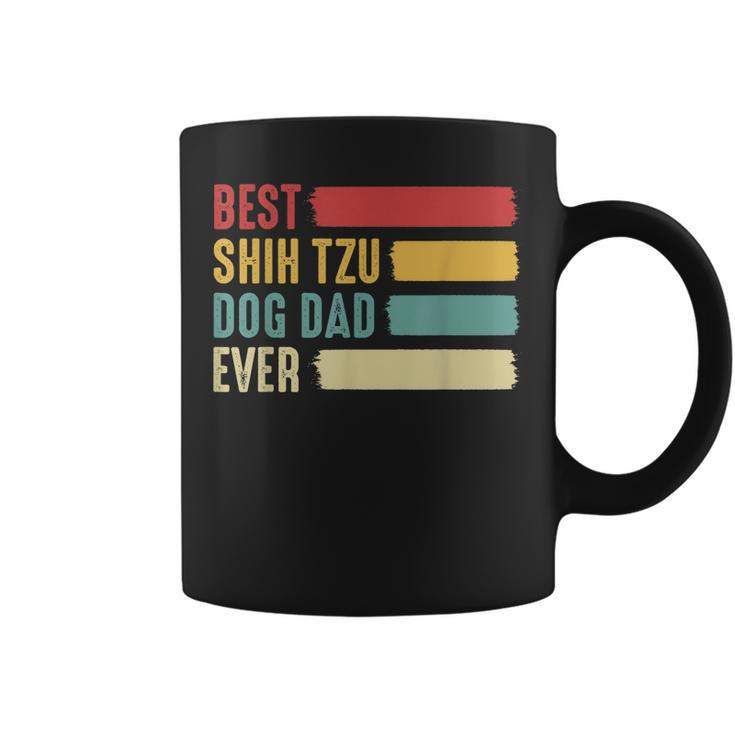 Best Shih Tzu Dog Dad Ever Fathers Day  For Dad Gifts Gift For Mens Coffee Mug