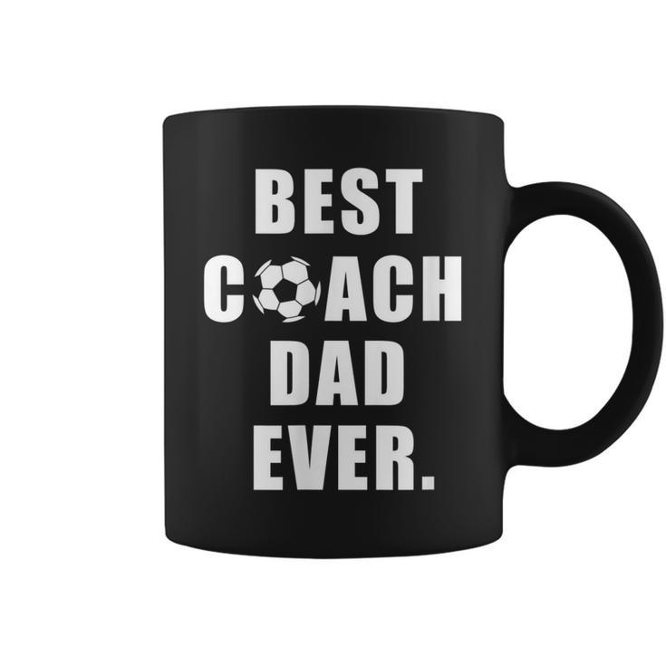 Best Soccer Coach Dad Ever Coach Gift For Mens Coffee Mug