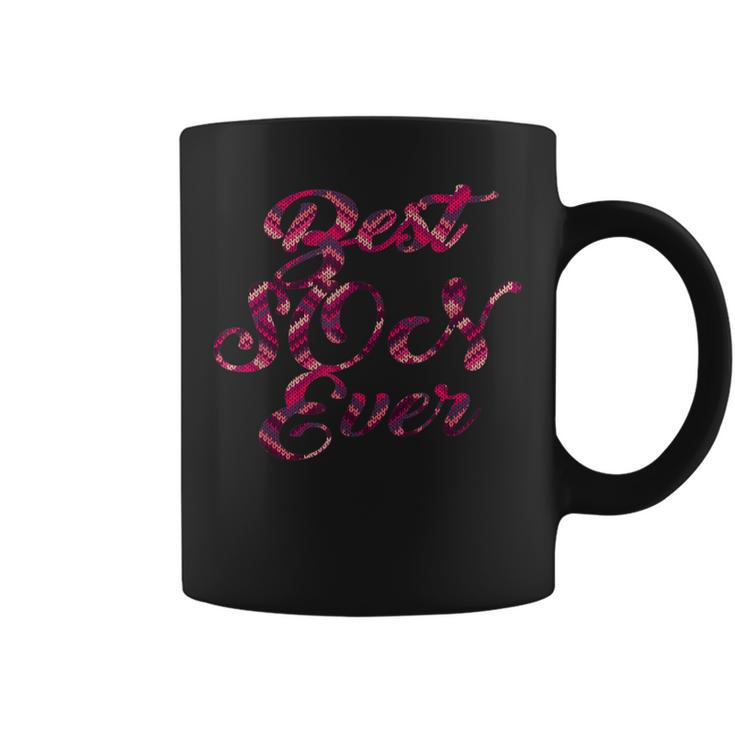 Best Son Ever Son Gift From Mom Or Dad Stitches Design Coffee Mug