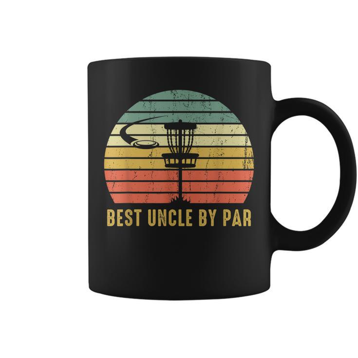 Best Uncle By Par Funny Disc Golf Gift For Men Coffee Mug