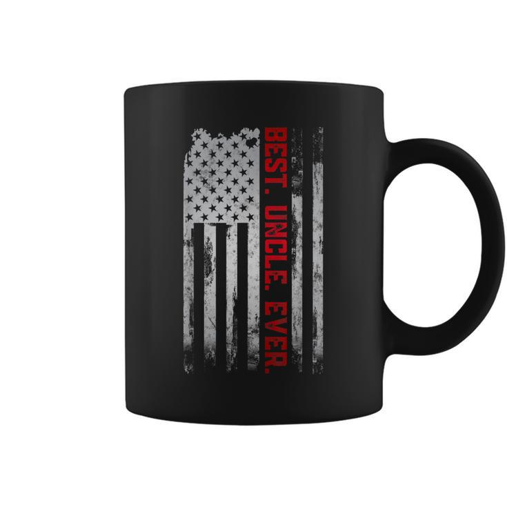 Best Uncle Ever American Usa Flag Father’S Day Gift For Dad Coffee Mug