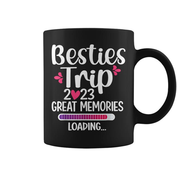 Besties Trip 2023 Best Friend Vacation Besties Great Memory  Coffee Mug