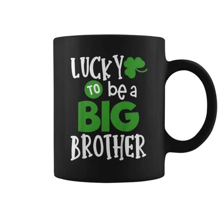 Big Brother St Patricks Day Pregnancy Announcement Shirt Coffee Mug