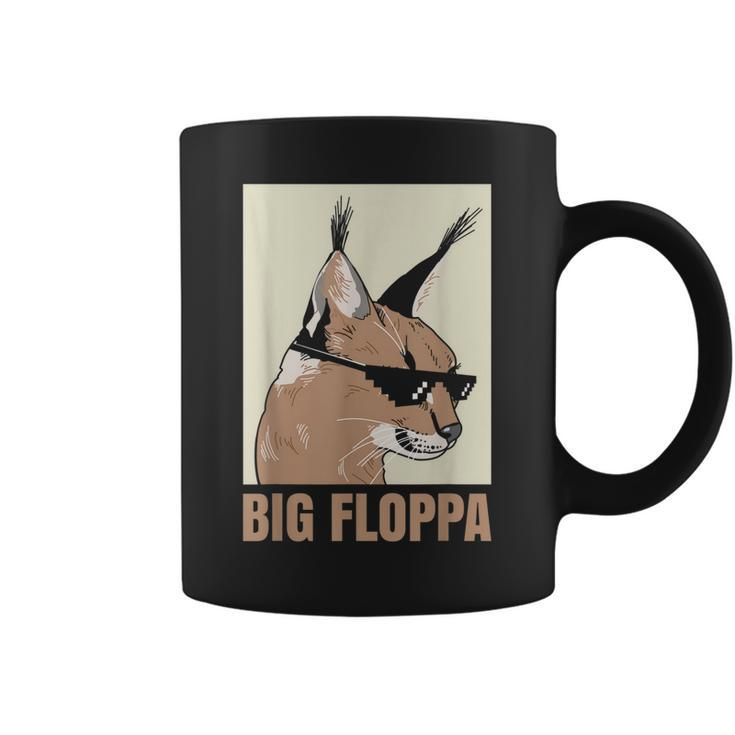 Big Floppa Meme Cat Caracal Cool Funny Cats Caracals Lover  Coffee Mug