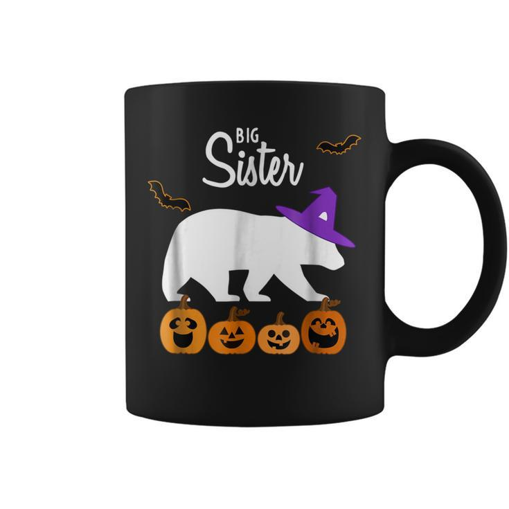 Big Sister Bear Halloween  Matching Family Bears Coffee Mug