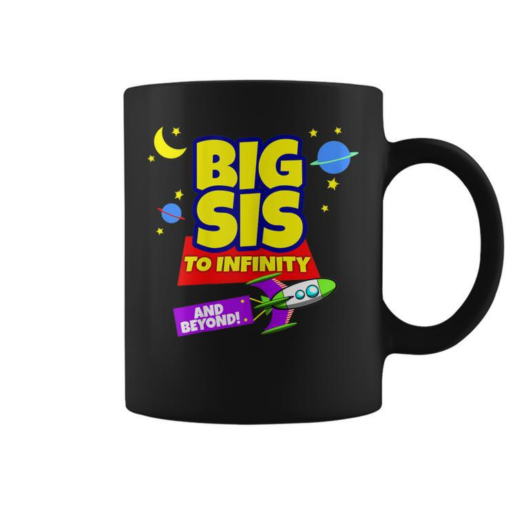 Big Sister Forever Infinity And Beyond Big Sis Women Girls Coffee Mug