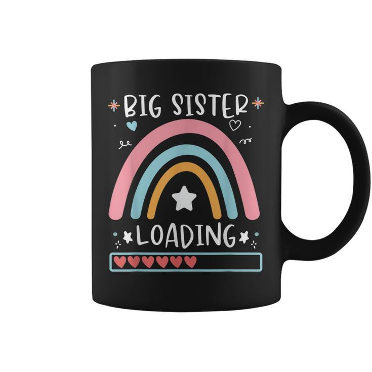Big Sister Loading Im Going To Be A Big Sister 20222023 Coffee Mug