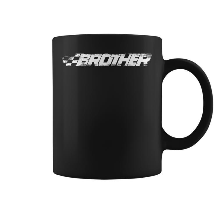 Birthday Party Racing Family Pit Crew Race Brother  Coffee Mug