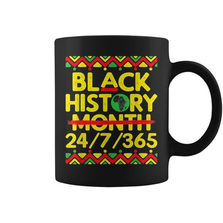 Black History Month 2023 Black History 247365 Melanin  Coffee Mug