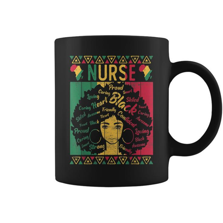 Black History Month 2023 Women Nurses African American Nurse  Coffee Mug