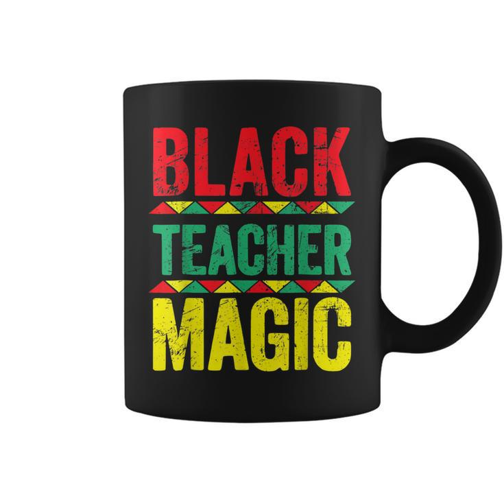 Black Teacher Magic  Teacher Black History Month  V4 Coffee Mug